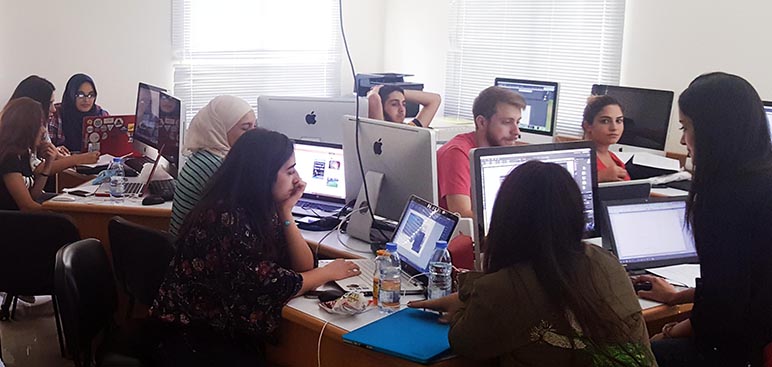 RHU Design Department holds “InDesign” technical workshop