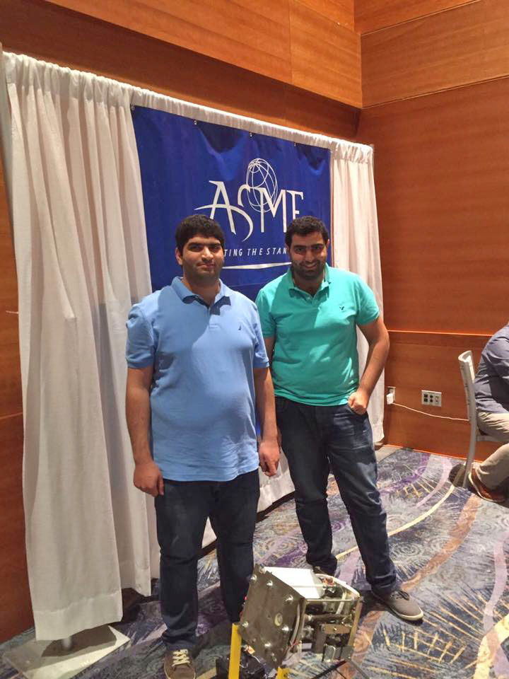 RHU ASME 8th worldwide in ASME Student Design Competition Rafik Hariri