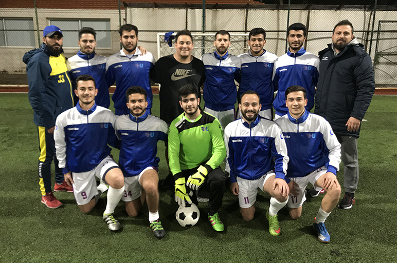 RHU wins the first game of the 2019 Universities Mini Football League 