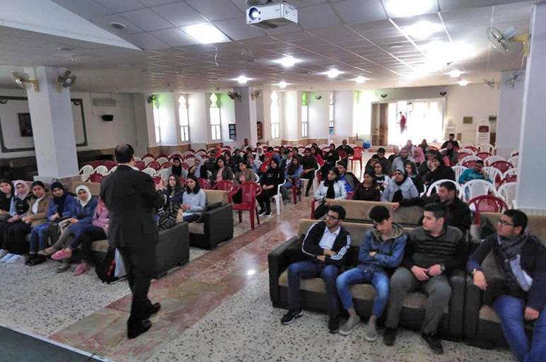 Career planning workshop delivered to high school students in Bekaa