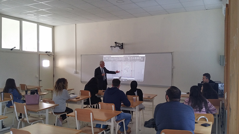 A seminar at RHU introduces students to the concept of hospital planning