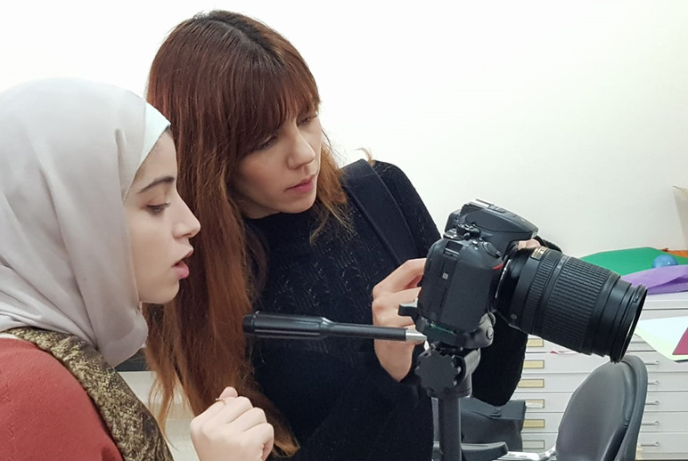 RHU Design Department hosts “Food Play Artistic Photography” workshop
