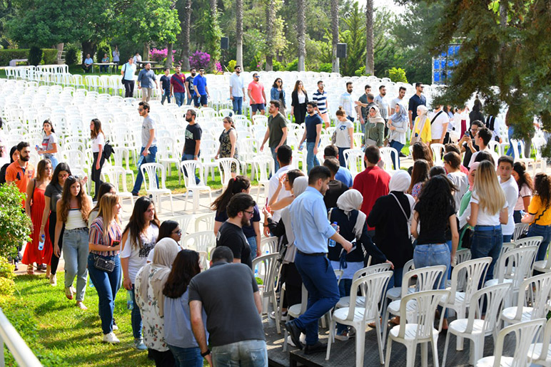 RHU class 2019 rehearse for their BIG DAY!