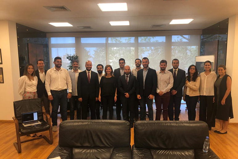 RHU alumnus leads a delegation of Future Energy Leaders to the Ministry of Energy and Water 