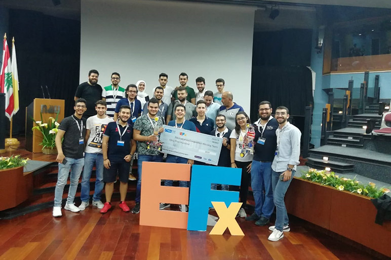 Glorious win for the ASME - RHU teams in the ASME EFx Mechatronics Competition