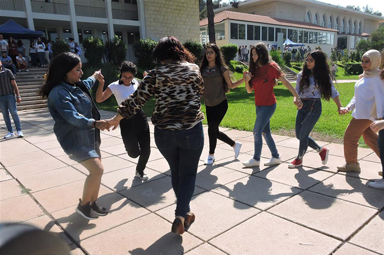 Together we “Dabke” at RHU