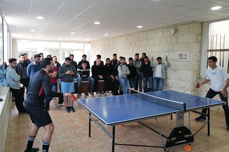 An exciting final game announces the winner of RHU table tennis tournament