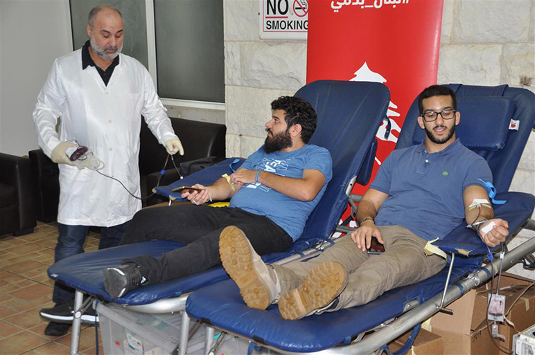 A blood drive at RHU responds to the increasing demand for blood