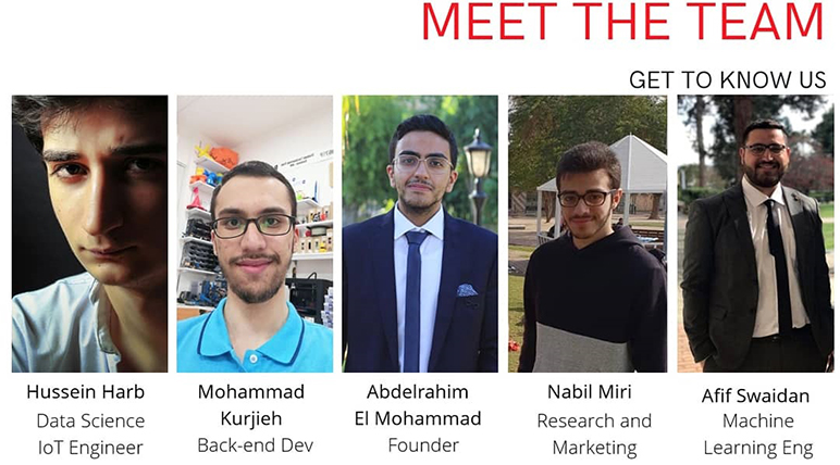 RHU team wins Lebanon - University Hackathon 2020