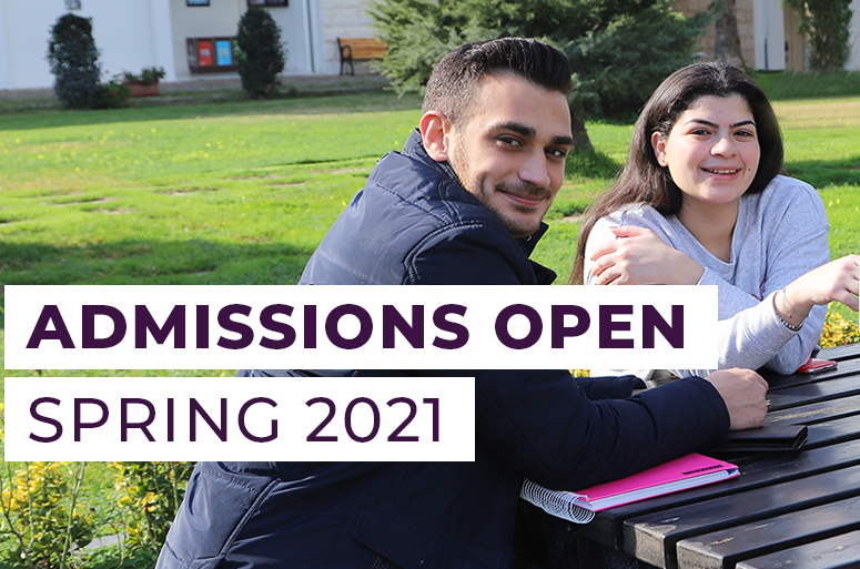Admissions is Open to Spring 2021