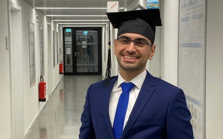 RHU alumnus completes his Ph.D. at Aachen University in Germany and registers a patent