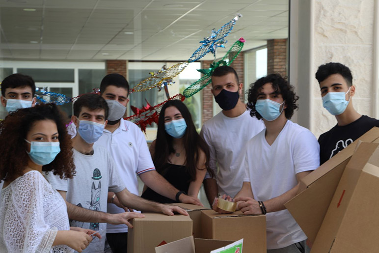 RHU Event Club distributes food boxes to the underprivileged to help them through Ramadan