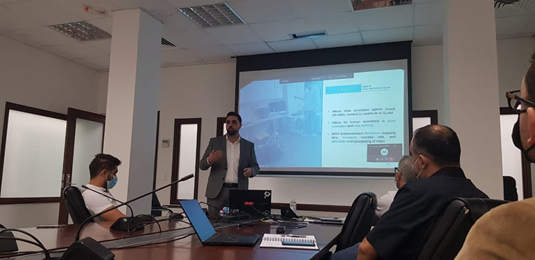 RHU alumnus completes his Ph.D. at the American University of Beirut; Inspiring thesis project on human-robot interaction