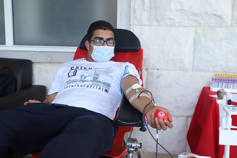 A blood drive at RHU contributes to saving lives