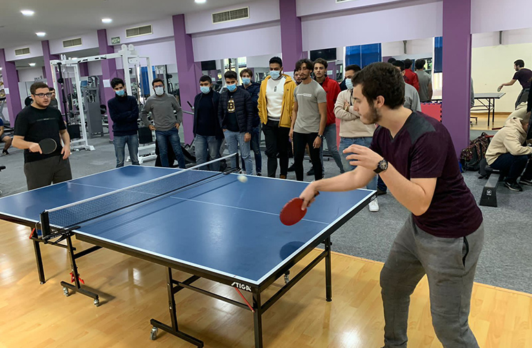 Ping Pong and Billiard Tournaments at RHU