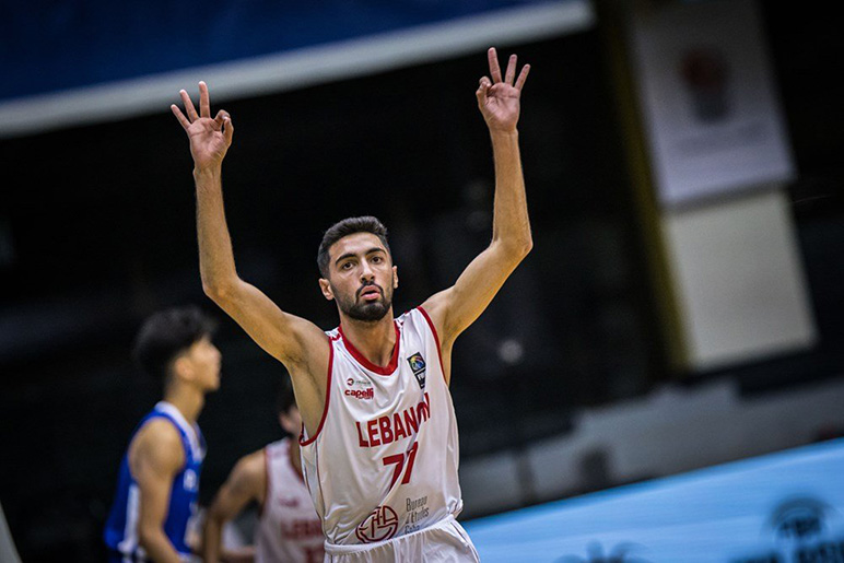 RHU athletes score for the U18 Lebanese men's basketball team; The team qualifies for the finals of the World Championship