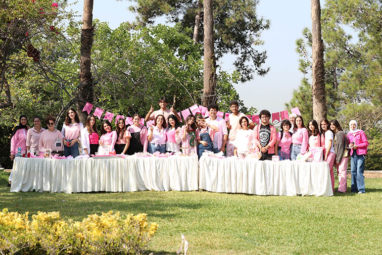 RHU Pink Day Fundraiser raises awareness and funds to help a cancer patient 