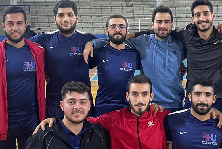 RHU volleyball team wins against LAU in the FSUL Championship