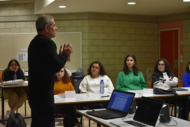 RHU graphic design students attend the Career Blueprint for Graphic Designers Course