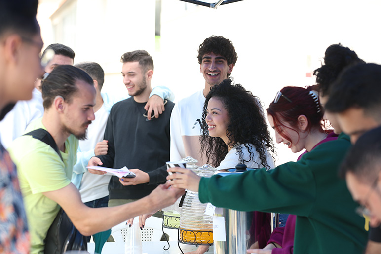 The RHU Student Representative Council organizes its first fundraiser
