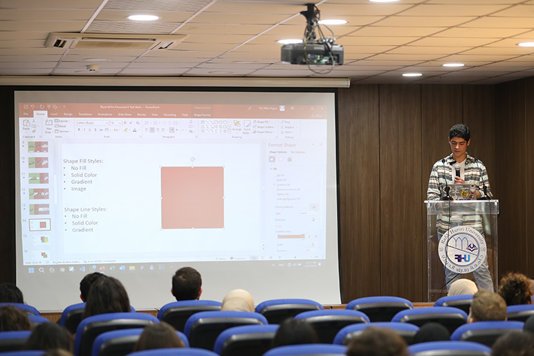 RHU seminar enhances RHU students' PowerPoint skills