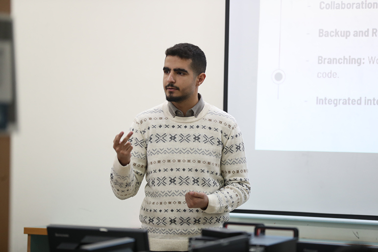 RHU’s ACM hosts an interactive workshop on Git and GitHub