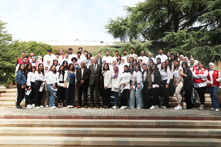 RHU Office of the President honors Dar El Aytam Iftar student volunteers