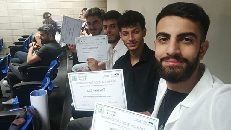 RHU team wins Public Choice Award at National FYP Demo Day 2025