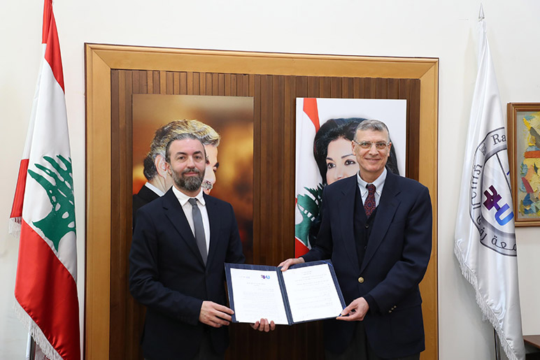RHU signs MOU with Port of Beirut to provide career services and training opportunities