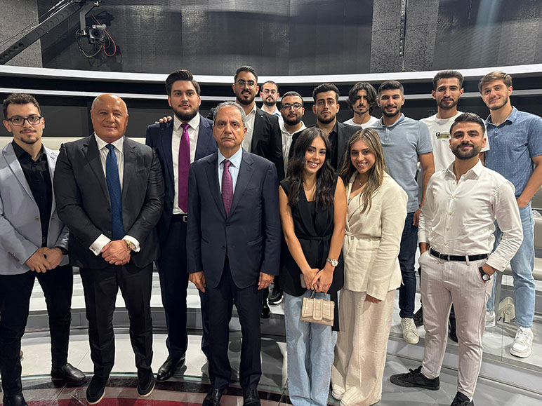 RHU engineering students take the spotlight on MTV Lebanon