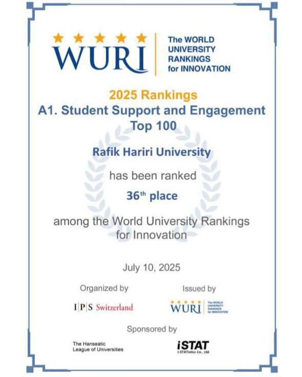RHU ranks 36th globally in 