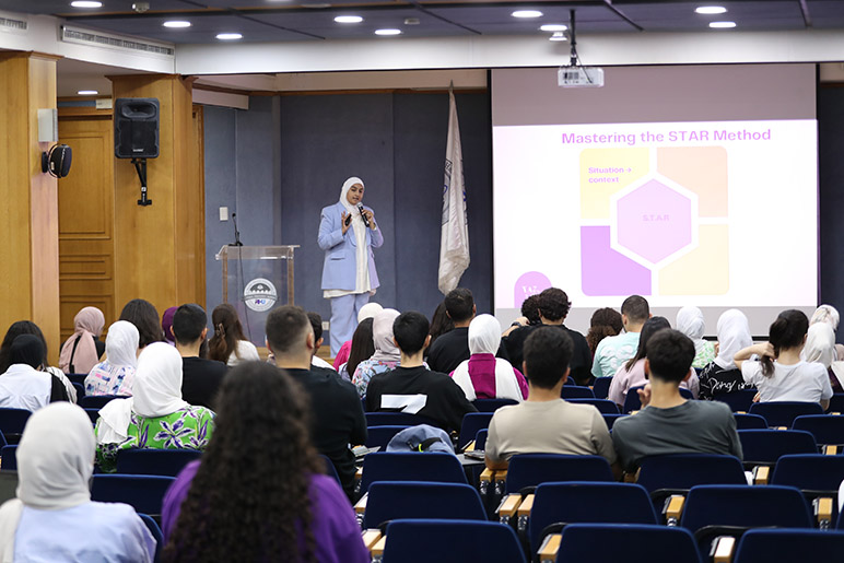RHU WIE hosts “Interview Tips for Students” session to boost career readiness
