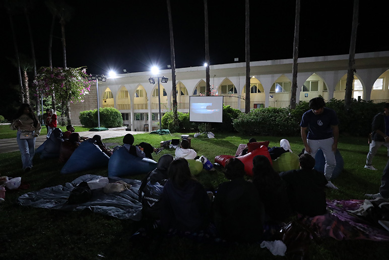 Campus Movie Night brings the RHU community together