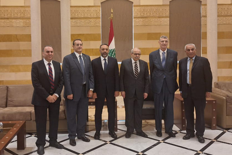 RHU leadership pays a courtesy visit to HE the Lebanese Prime Minister