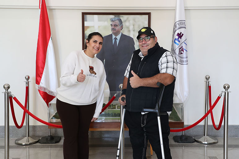 UN Goodwill Ambassador congratulates Student Affairs Associate Director on her new national sports leadership role