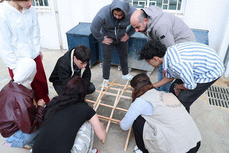 RHU hosts an outreach workshop to introduce high school students to the civil engineering program