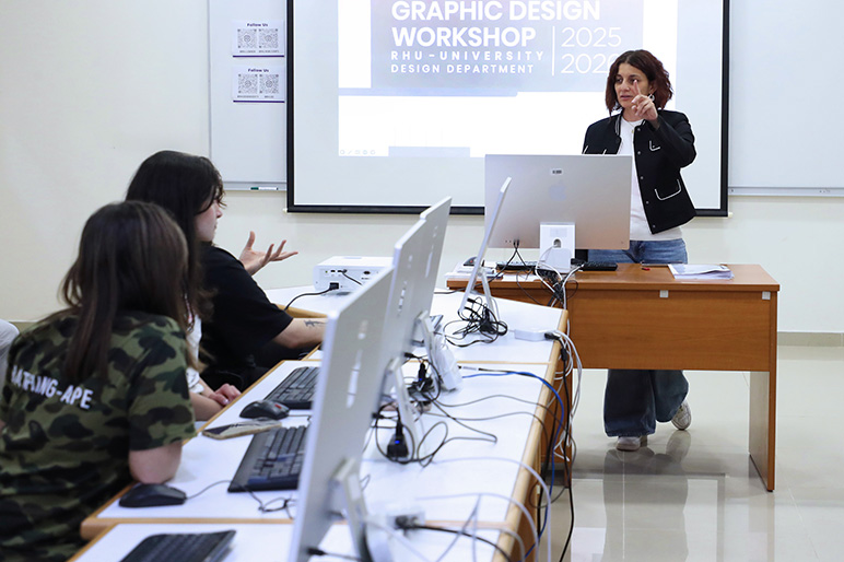 RHU hosts an interactive Adobe Photoshop workshop and scholarship competition for high school students