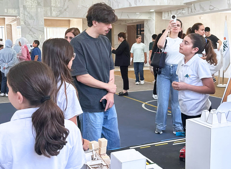 RHU students serve as judges at the National Coding Fair 2026