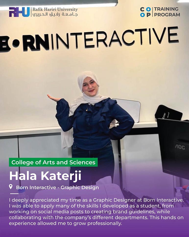 RHU students gain hands-on industry experience through the university’s Co-op Program