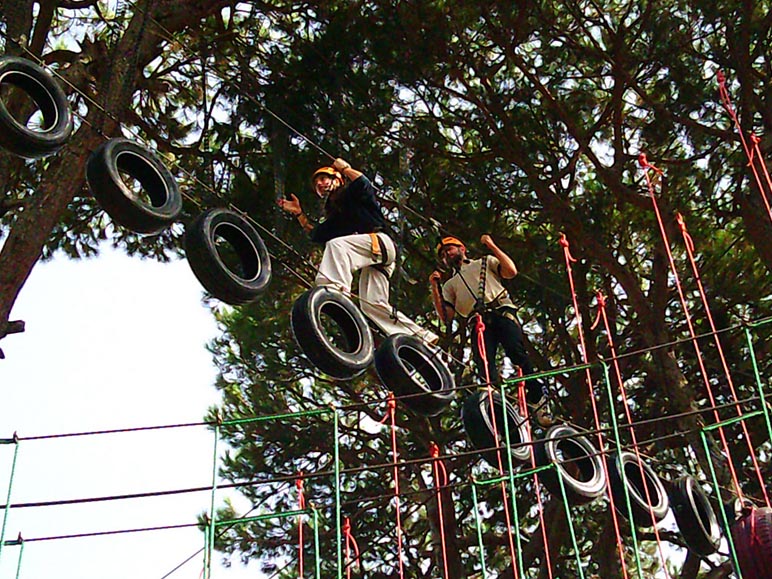 RHU ACM Student Chapter members take part in a recreational trip featuring outdoor activities and social gatherings