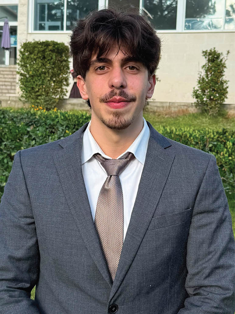 RHU Computer Science graduates Siraj Al Alaeli, Tamara Toryaki, Jamal Hamd, and Mohammad Khayyat pursue master’s degrees at leading universities in Italy, with Mohammad Khayyat receiving the LMINT full merit scholarship for the 2026–2027 academic year