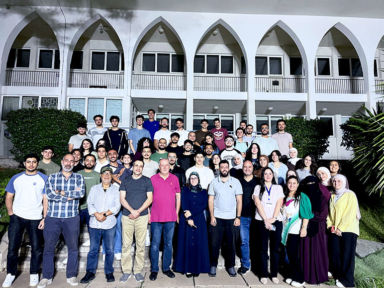 RHU Mechanical and Mechatronics Engineering students and faculty gather for a BBQ dinner organized with RTC and ASME