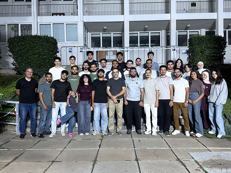 RHU Mechanical and Mechatronics Engineering students and faculty gather for a BBQ dinner organized with RTC and ASME