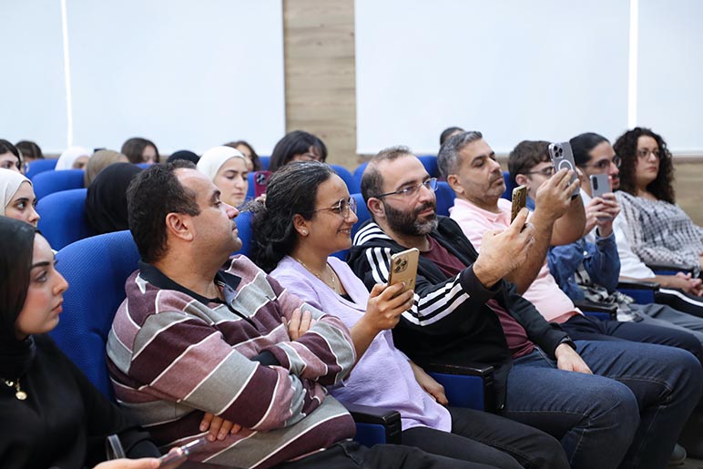 RHU students attend a Nammiskills information session, introducing online learning courses and certification opportunities