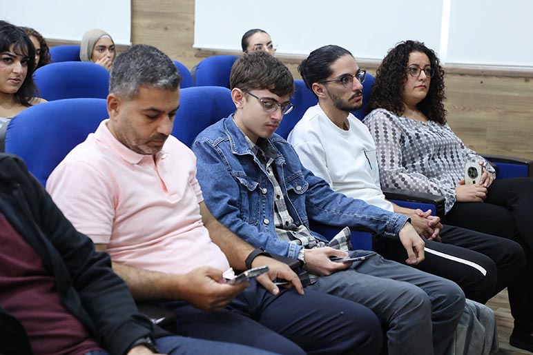RHU students attend a Nammiskills information session, introducing online learning courses and certification opportunities