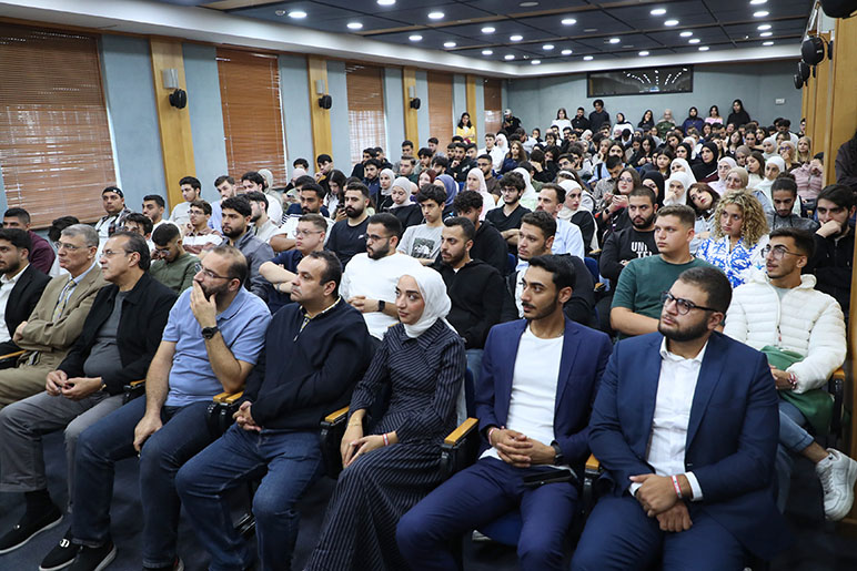 RHU Student Representative Council candidates present their programs during Campaigning Day ahead of elections