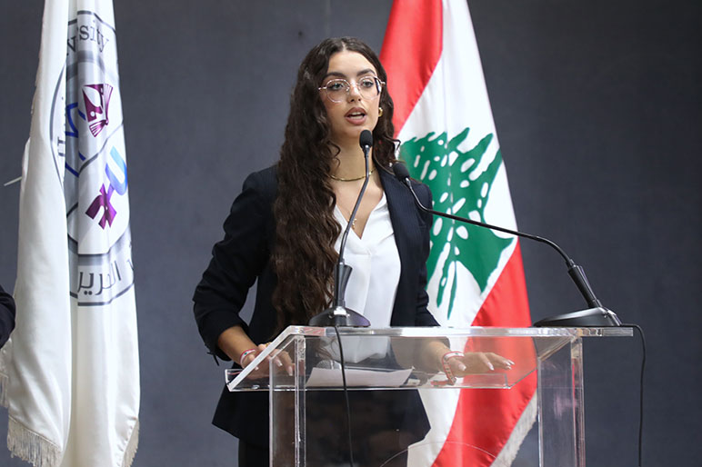 RHU Student Representative Council candidates present their programs during Campaigning Day ahead of elections