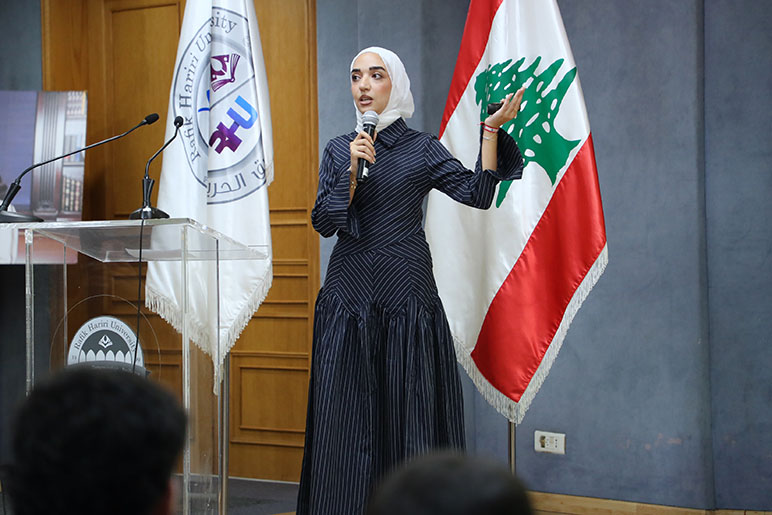 RHU Student Representative Council candidates present their programs during Campaigning Day ahead of elections